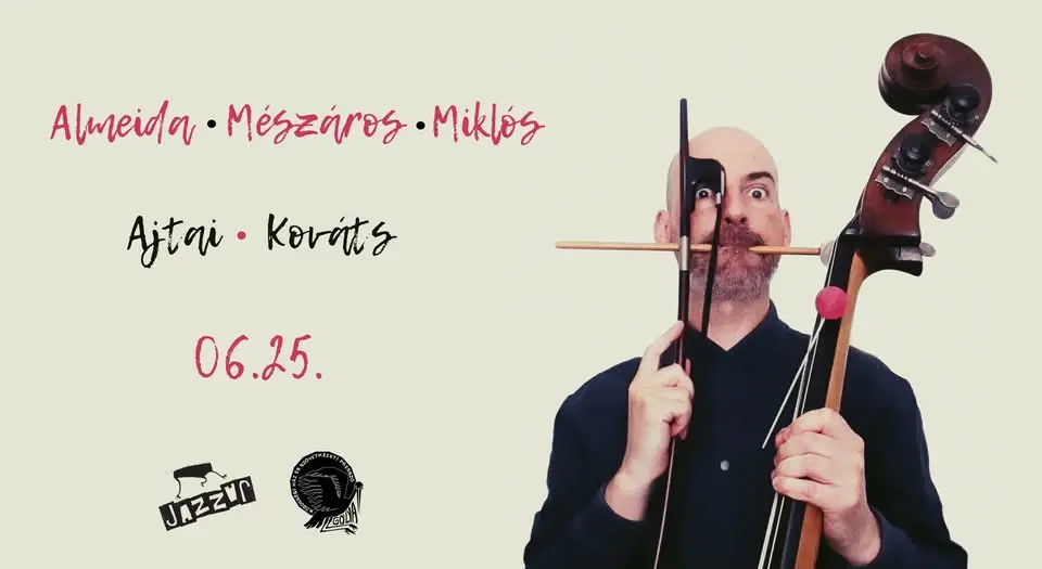 JazzaJ / Gonçalo Almeida (PT)–Mészáros–Miklós & Ajtai–Kováts koncert Budapesten (Gólya)